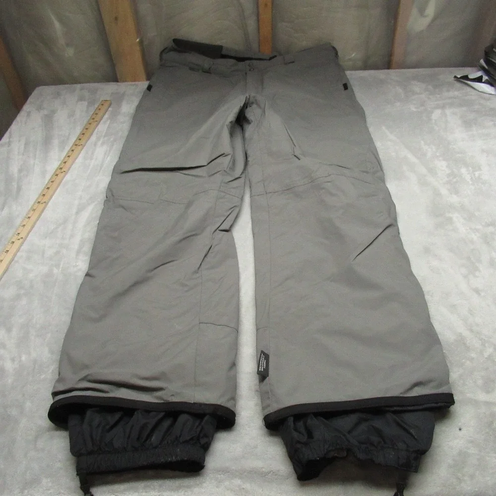 Columbia Convert Snow Pants Men‎ XL Grey Ski Winter Waterproof Outdoor 40x35